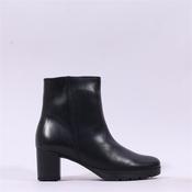 Gabor Essential Block Heel Ankle Boot - Black Leather - 4 image