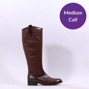 Gabor Brook Knee High Boot Medium Calf - Cognac Leather - 4 image