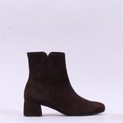 Gabor Abbey Block Heel Ankle Boot - Mocha Suede - 4 image