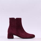 Gabor Abbey Block Heel Ankle Boot - Mulberry Suede - 4 image