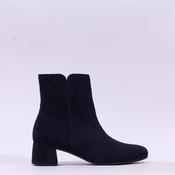 Gabor Abbey Block Heel Ankle Boot - Navy Suede - 4 image