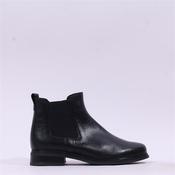 Gabor Hustle Low Heel Chelsea Boot - Black Leather - 4 image