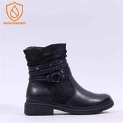 Jana Susina Strappy Detail Ankle Boot - Black - 36