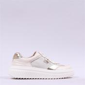 Caprice Fritzy Platform Lace Trainer - Cream Gold - 4 image