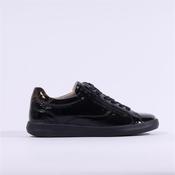 Caprice Manou Side Zip Casual Laced - Black Patent - 3.5