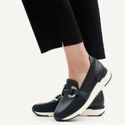 Caprice Kaia Mesh Slip On Link Shoe - Navy - 4
