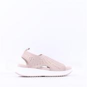 Caprice Bluefly Sparkle Knit Sandal - Sand - 36