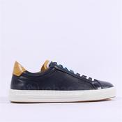 Ambitious Anopolis Laced Casual Trainer - Navy Tan - 45