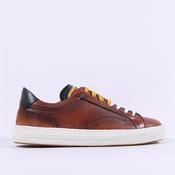Ambitious Anopolis Casual Laced Trainer - Cognac Black - 45