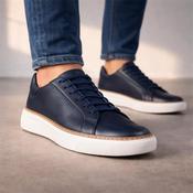 Anatomic Gel Reduto Laced Casual Shoe - Navy - 41