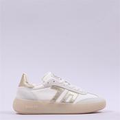 Back 70 Brooklyn Platform T Toe Trainer - White Gold - 40 image
