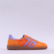 Back 70 Ghost Gumsole Retro Trainer - Orange - 36 image