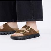 Birkenstock Arizona Chunky Suede Leather - Dark Tea - 36