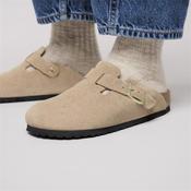 Birkenstock Boston Suede Leather - Sandcastle - 36