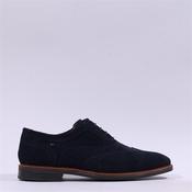 Base London Clarence Wingtip Shoe - Navy Suede - 43 image
