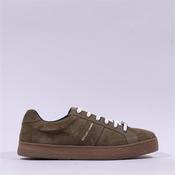 Base London Hopper Gumsole Trainer - Moss Suede - 41