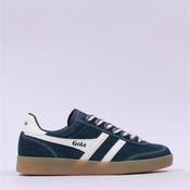 Gola Viper 78 Retro Gumsole Trainer - Dark Teal Combi - 4