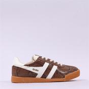 Gola Elan Serpent Retro Gumsole Trainer - Otter Off White - 3