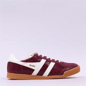 Gola Elan Serpent Retro Gumsole Trainer - Wine Off White - 3