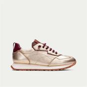 Hispanitas Kansas Bungee Lace Trainer - Gold Metallic - 37 image