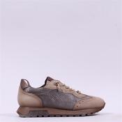 Hispanitas Oregan Bungee Lace Trainer - Taupe Combi - 36 image