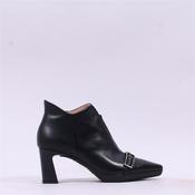 Hispanitas Bangkok Buckle Toe V Cut Boot - Black Leather - 36 image