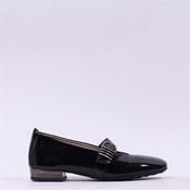 Hispanitas Oslo Mary Jane Loafer - Black Patent - 36 image