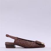 Hispanitas Azucena Slingback Shoe - Brown - 37 image