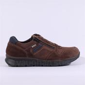 Imac Tex Bologna Waterproof Laced Shoe - Brown Combi Leather - 41