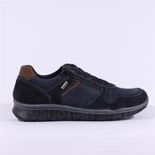 Imac Tex Bologna Waterproof Laced Shoe - Navy Combi Lea - 41