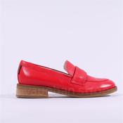Marco Moreo Maura Heart Classic Loafer - Red Leather - 3 image