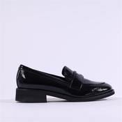 Marco Moreo Maura Heart Slip On Loafer - Black Patent - 4