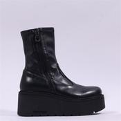 Marco Moreo Vale Side Zip Ankle Boot - Black Leather - 3 image