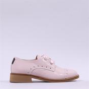 Marco Moreo Maura Toe Cap Ribbon Lace - Baby Pink Patent - 4