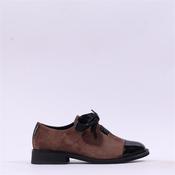 Marco Moreo Maura Toe Cap Ribbon Lace - Tobacco - 3 image