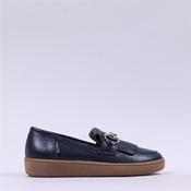 Marco Moreo Berlino Gumsole Link Slip On - Navy Leather - 3 image