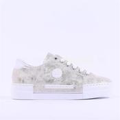 Rieker Laced Platform Trainer - Metallic - 36