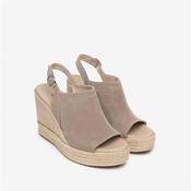 Nerogiardini Espadrille Wedge Slingback - Beige Suede - 40