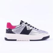 Nerogiardini Chunky Platform Trainer - Silver Leopard - 36