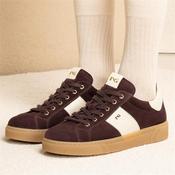 Nerogiardini Side Panel Gumsole Trainer - Burgundy - 37