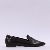 Paul Green Pointed Toe Penny Loafer - Mocha Leather - 4 image