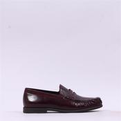 Paul Green Ruched Toe Penny Loafer - Bordeaux Patent - 4 image