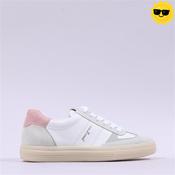 Paul Green T Toe Gumsole Trainer - Off White Combi - 4