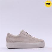 Paul Green Super Soft Platform Slip On - Beige Nubuck - 4.5 image