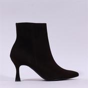 Paul Green High Heel Ankle Boot - Brown Suede - 3 image
