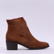 Paul Green Western Block Heel Ankle Boot - Toffee - 3 image