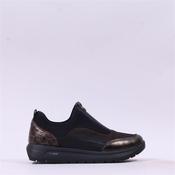 Remonte Platform Front Zip Shoe - Bronze Metallic Combi - 36 image