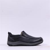 Rieker Men Luca Tex Slip On Shoe - Black Leather - 41 image