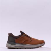 Rieker Men Felix Elasticated Laced Shoe - Brown Leather - 41 image
