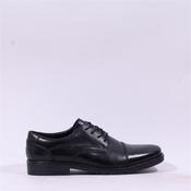 Rieker Erich Toe Cap Laced Shoe - Black Leather - 41 image